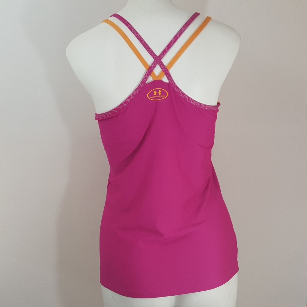 Under Armour Hear Gear Athletic Tank Racer T XXL - Picture 2 of 12